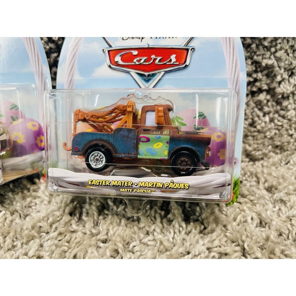 Disney Pixar Cars Easter Mater Tow Truck Mattel 1:55 Diecast New